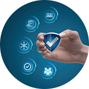 Quality assurance and software testing services illustration