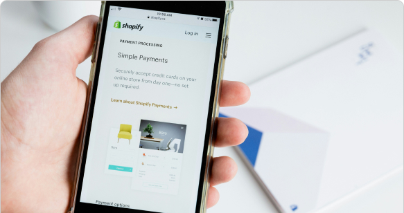 Car parts e-commerce mobile app interface