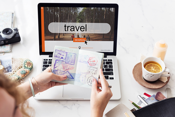 Panj Peer travel booking application dashboard